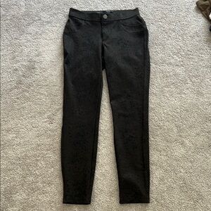 New, never worn! Elegant Black Women's Pants with muted  print